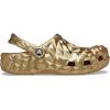 imageCrocs UnisexAdult Classic Geometric ClogGold