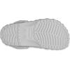 imageCrocs UnisexAdult Classic Geometric ClogSilver