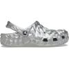 imageCrocs UnisexAdult Classic Geometric ClogSilver