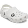 imageCrocs UnisexAdult Jibbitz Shoe Charms  Nature and Flower Shoe Charm Singles Charms for Girls and BoysWhite Flower