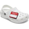 imageCrocs UnisexAdult Jibbitz Shoe Charms  Work Shoe Charm Singles Cute Jibbitz Women and MenHello My Name is