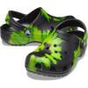 imageCrocs UnisexChild Classic Graphic ClogBlackLime Punch