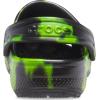 imageCrocs UnisexChild Classic Graphic ClogBlackLime Punch