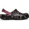 imageCrocs UnisexChild Classic Graphic ClogBlackMulti Ditsy Floral