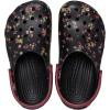 imageCrocs UnisexChild Classic Graphic ClogBlackMulti Ditsy Floral
