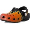 imageCrocs UnisexChild Classic Graphic ClogBlackMulti Flames