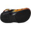 imageCrocs UnisexChild Classic Graphic ClogBlackMulti Flames
