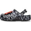 imageCrocs UnisexChild Classic Graphic ClogBlackWhite