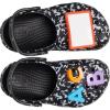 imageCrocs UnisexChild Classic Graphic ClogBlackWhite