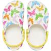 imageCrocs UnisexChild Classic Graphic ClogButterflyWhite