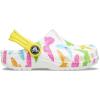 imageCrocs UnisexChild Classic Graphic ClogButterflyWhite