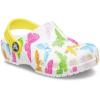 imageCrocs UnisexChild Classic Graphic ClogButterflyWhite