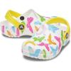 imageCrocs UnisexChild Classic Graphic ClogButterflyWhite