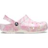 imageCrocs UnisexChild Classic Graphic ClogPink Tweed