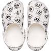 imageCrocs UnisexChild Classic Graphic ClogWhiteBlack Skull Print