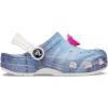 imageCrocs UnisexChild Classic Graphic ClogWhiteMulti Denim
