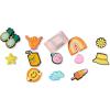 imageCrocs Unisexs Jibbitz Shoe Spirit Girls Multi Pack Charms for TeensPink and Yellow Summer