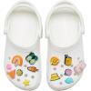 imageCrocs Unisexs Jibbitz Shoe Spirit Girls Multi Pack Charms for TeensPink and Yellow Summer