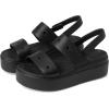 imageCrocs Womens Brooklyn 4u Low Wedges SandalBlack