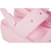imageCrocs Womens Brooklyn 4u Low Wedges SandalPink Milk