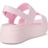 imageCrocs Womens Brooklyn 4u Low Wedges SandalPink Milk