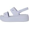 imageCrocs Womens Brooklyn 4u Low Wedges SandalPurple Moon