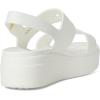imageCrocs Womens Brooklyn 4u Low Wedges SandalWhite