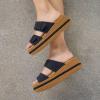 imageCrocs Womens Brooklyn Buckle Low Wedge SandalBlack