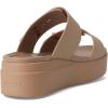 imageCrocs Womens Brooklyn Buckle Low WedgesLatte