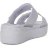 imageCrocs Womens Brooklyn Buckle Low WedgesPurple Moon