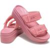 imageCrocs Womens Brooklyn Buckle Low WedgesRosette