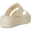 imageCrocs Womens Brooklyn Buckle Low WedgesSandstone