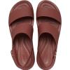 imageCrocs Womens Brooklyn Low Wedge SandalsDark Clay