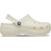 imageCrocs Womens Classic Platform Glitter ClogChalk