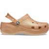 imageCrocs Womens Classic Platform Glitter ClogShitake
