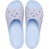 imageCrocs Womens Classic Slide  Platform SandalsBlue Calcite Multi