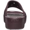 imageCrocs Womens Classic Slide  Platform SandalsDark Cherry