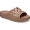 imageCrocs Womens Classic Slide  Platform SandalsLatte