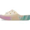 imageCrocs Womens Classic Slide  Platform SandalsVanillaMulti