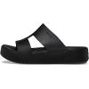 imageCrocs Womens Getaway Platform HStrap Wedge SandalsBlack