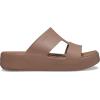 imageCrocs Womens Getaway Platform HStrap Wedge SandalsBrown