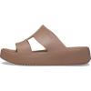 imageCrocs Womens Getaway Platform HStrap Wedge SandalsBrown