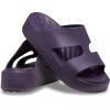 imageCrocs Womens Getaway Platform HStrap Wedge SandalsDark Iris