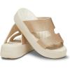 imageCrocs Womens Getaway Platform HStrap Wedge SandalsStucco