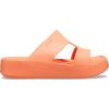imageCrocs Womens Getaway Platform HStrap Wedge SandalsSunkissed