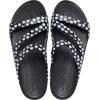 imageCrocs Womens Kadee II Strappy SandalsBlackWhite