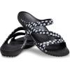 imageCrocs Womens Kadee II Strappy SandalsBlackWhite