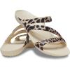 imageCrocs Womens Kadee II Strappy SandalsWinter WhiteMulti