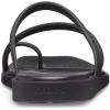 imageCrocs Womens Miami Toe Loop Sandal FlatBlack