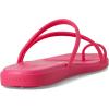 imageCrocs Womens Miami Toe Loop Sandal FlatDragon Fruit